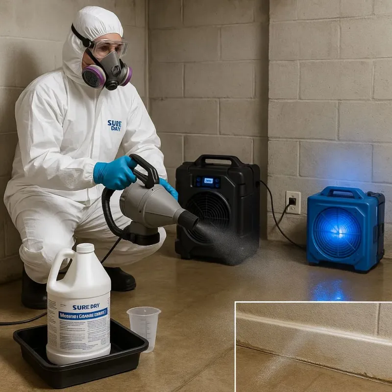 Sanitization and Odor Removal process in Belvidere, IL