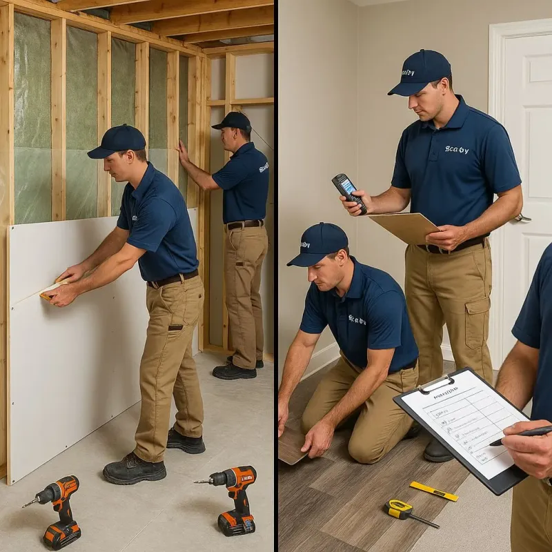 Repairs and Reconstruction process in Belvidere, IL